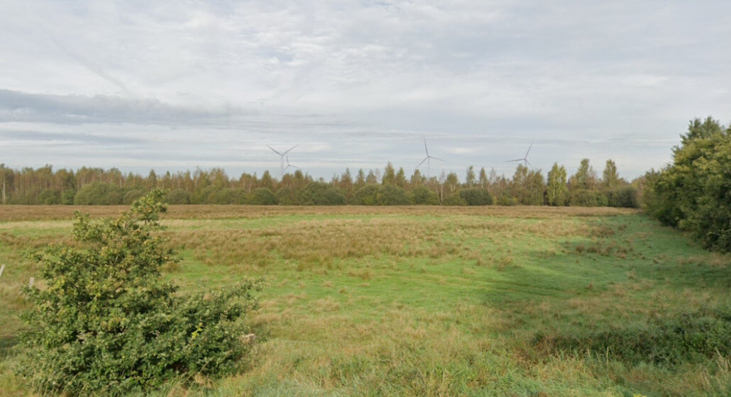 Zicht vanaf Altstaetter Brook, Duitsland